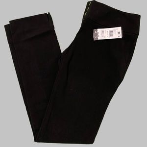 Black skinny dress pants